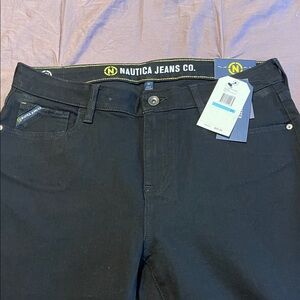 Nautica Women's Dark Black Jeans